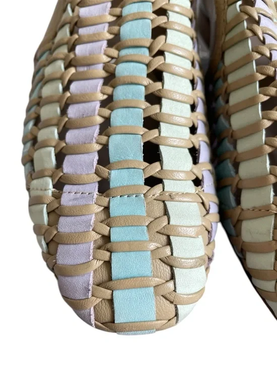 Donald Pliner Vintage Loafer Flat Womens US 6 Pastel Slip-On EUC - Picture 4 of 5